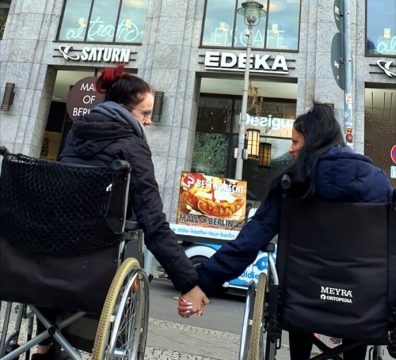 Brufliche Schule Paula Fürst FAWZ gGmbH_Rollstuhlfahrer für einen Tag_Dezember 2019